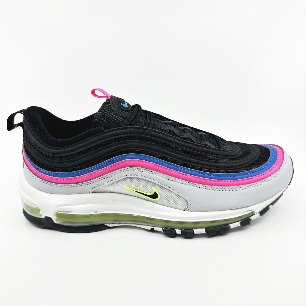Nike Air Max 97 Pure Platinum Black White Mens Size 9.5 Running Shoes