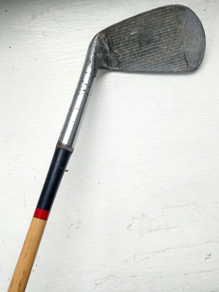 Vintage Wooden look Steel Shaft Spalding  Kro-Flite Robert Jones Jr Sweet Spot 7 - Image 4 of 4