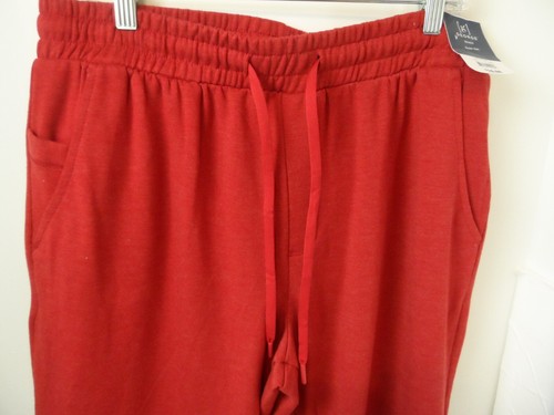 NUEVOS Pantalones de Sudadera George Para Hombre Granate Elastizados Súper Suaves Corredor - M (32-34) - Imagen 5 de 7