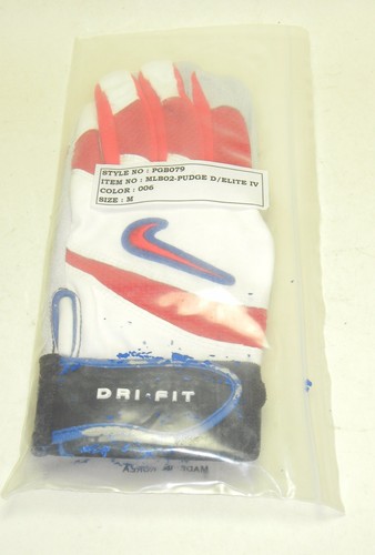 Nike Ivan Pudge Rodriguez Baseball Batting Gloves PE Player Issued Medium HOF - Picture 3 of 4