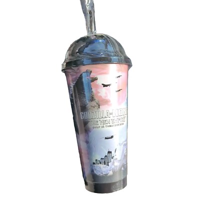 Godzilla X Kong The New Empire Circle K Color Changing Froster Cup & Straw NEW