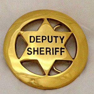 deputy sheriff belt buckle
