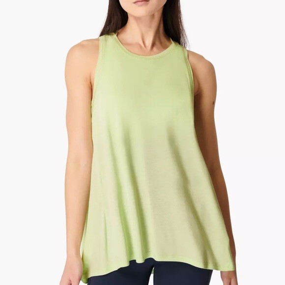 NEW Sweaty Betty Easy Peazy Tank Top Vest Yoga Utopia Green Womens