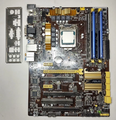 ASUS Z87-A LGA1150 motherboard W/ Intel Core i5-4670k CPU & 2X4 GB RAM