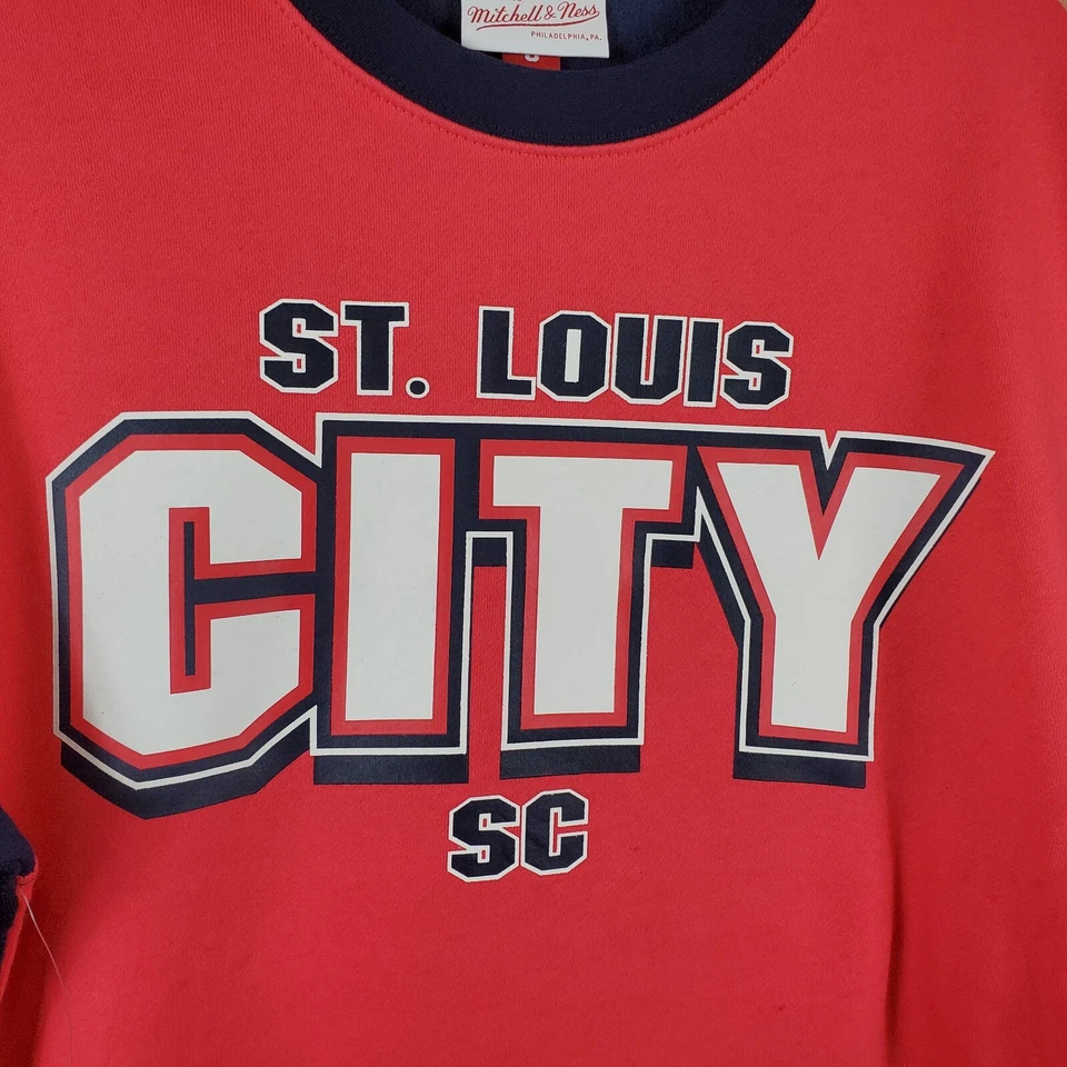 Mitchell & Ness Mens Sweatshirt Small Long Sleeve St. Louis City SC - Image 4 of 4