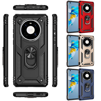 Hülle für Huawei Mate 30 40 Luxus Halterung Silikon Rückseite Hülle Handyhülle