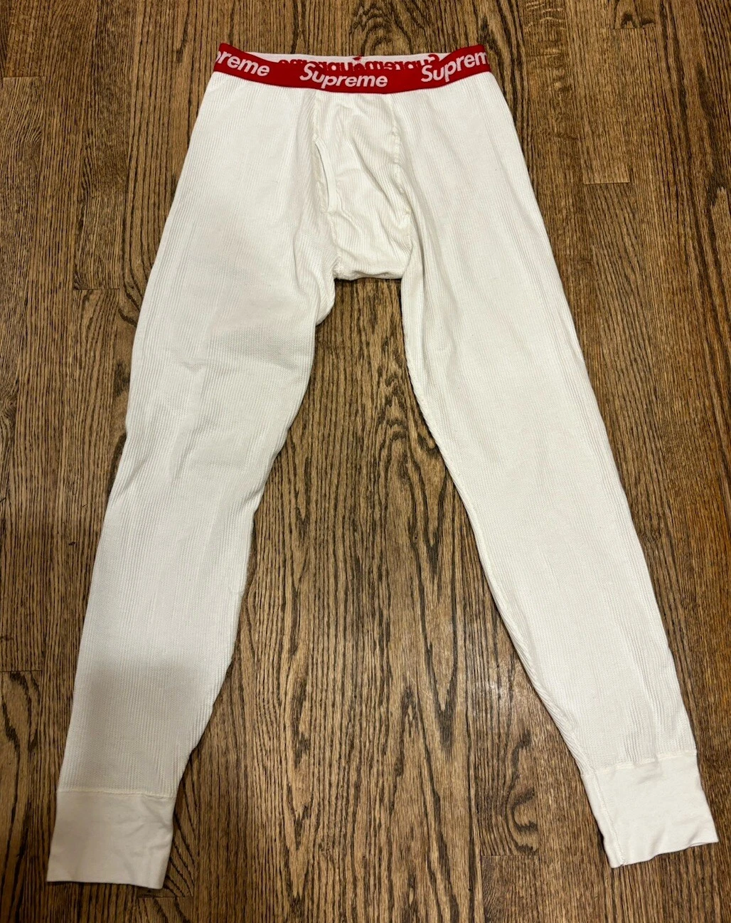Johns longs thermiques Supreme Ny White Hanes/taille L