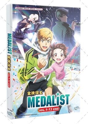 Medalist komplette TV-Serie japanische Anime DVD englische Dub kostenloser Ve...