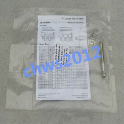 1PCS NEW IN BOX LEUZE sensor IS 108MM/4NO-2E0-M8.3 50129916 Free delivery