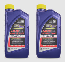 Royal Purple HMX 5 qt High Mileage Motor Oil (with Synerlec) Pack of 2 17518 37.13 per gallon
