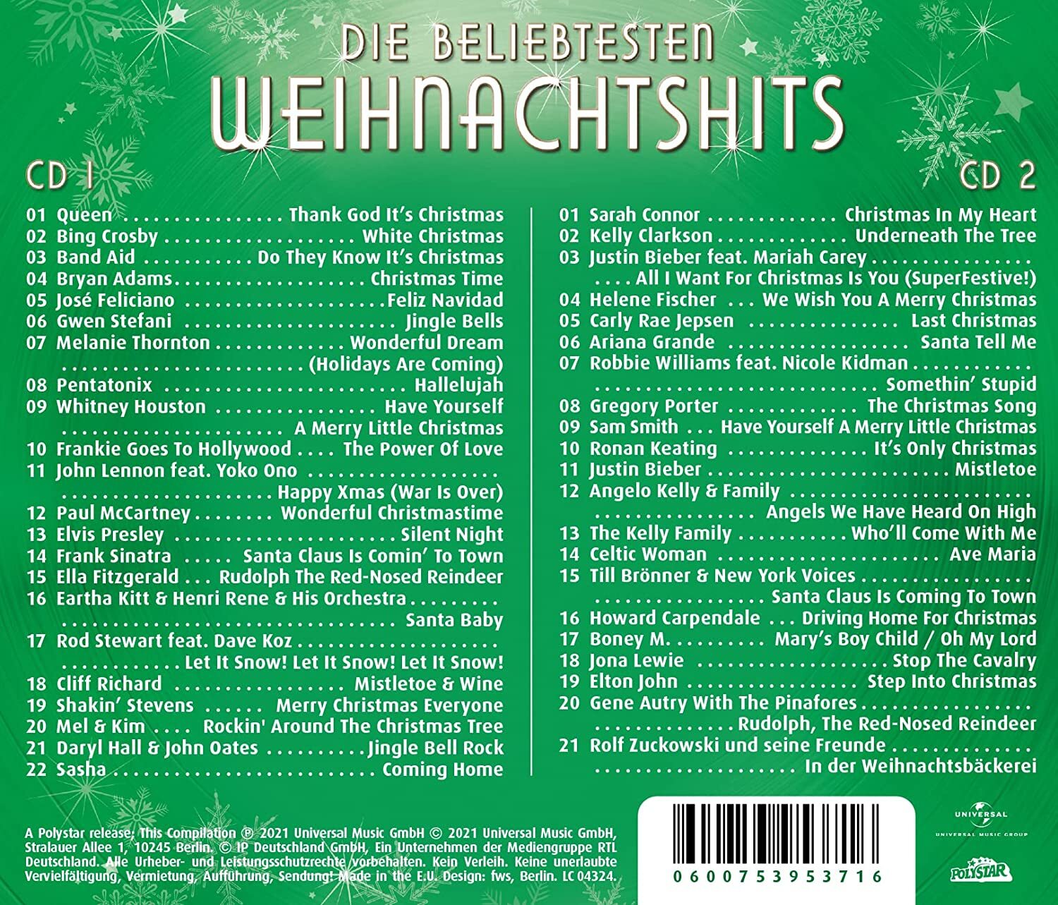 Thumbnail - Various Die Ultimative Chartshow - Weihnachtshits (cd)