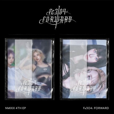 NMIXX FE3O4:FORWARD Album 2 Ver SET/2 CD+POSTER+4 Photo Book+6 Card+2Ticket+GIFT