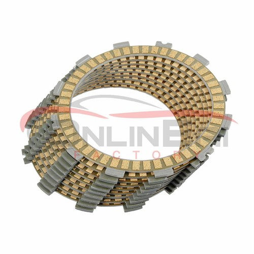 Clutch Friction Disc Plates For Kawasaki ZR750 Z750 2004-2006 ZR800A 2013-2016 - Picture 5 of 5