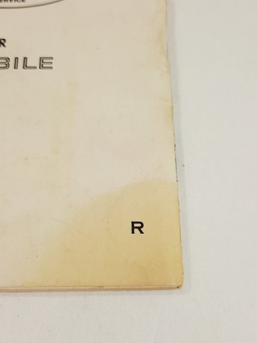 Vtg 1966 Oldsmobile Owners Manual Operating Guide Cutlass & Station Wagon - Picture 3 of 7