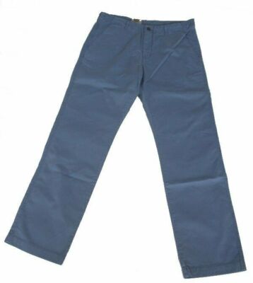 HERREN HOSE CHINOHOSE CHINO MAC BLAU MARTIN VINTAGE WASCHUNG W 32 L32  32/32 NEU