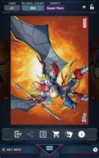 Topps Marvel Collect 2025 Mech Strike: Mechasaurs Week 1 Heroes - Captain Marvel