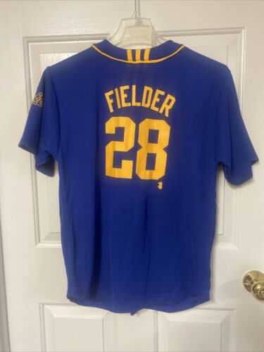 Milwaukee Brewers Prince Fielder Jersey Adidas Cooperstown Collection Youth XL - Picture 2 of 9
