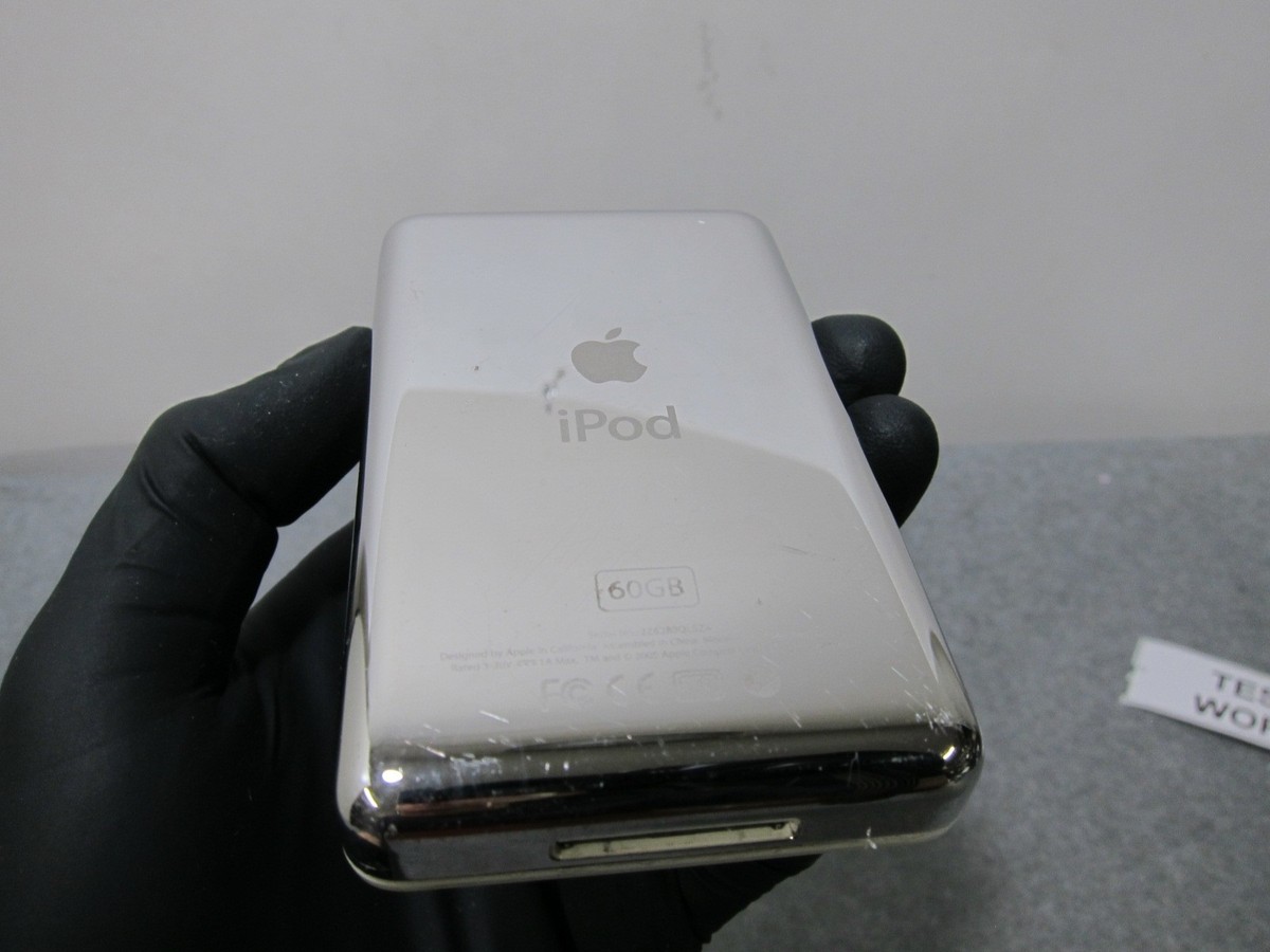 Apple iPod 第5世代 A1136 60GB ホワイト Apple iPod 第5世代 A1136 60GB ホワイト Apple iPod Video 5th