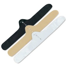 More of Me to Love 3-Pack Bra Liners Black Beige White - 100 Cotton - Medium