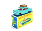 Matchbox Lesney No. 56 Green Fiat 1500 and Roof Luggage w/E3 Box