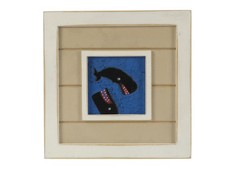 Steve Camps "Chase Me, Chase Me" Original Small Cornish Oil Painting Naïve Whale