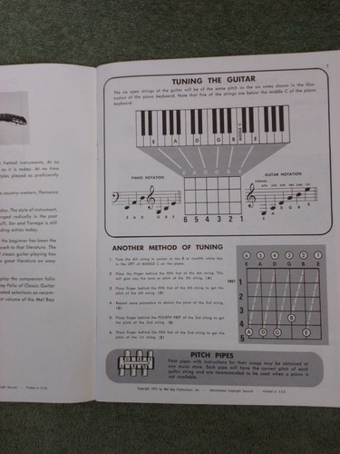 Classic Guitar Method. Mel Bay. Volume 1. Mel Bay School sheet music - Picture 2 of 2