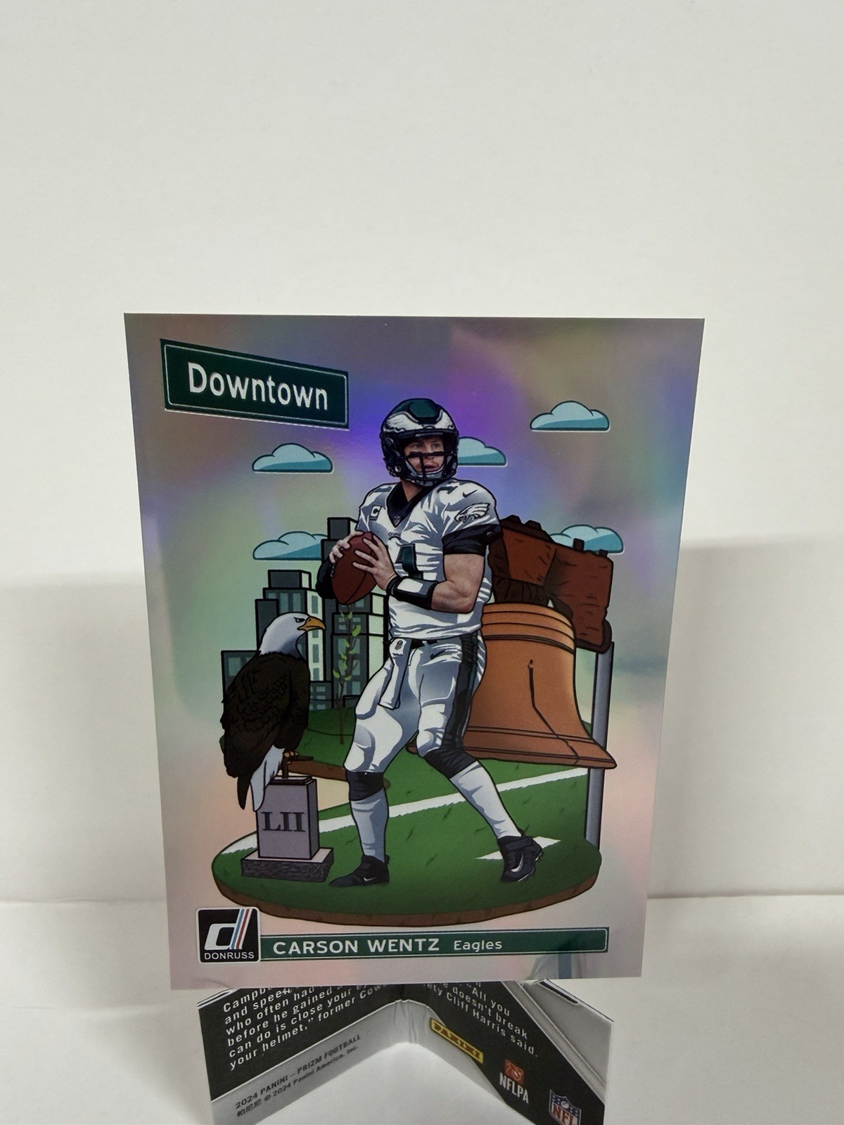 2018 Donruss - Downtown Carson Wentz #DT-14