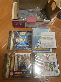Sega Saturn Modem XBAND 1st Anniversary Limited Set HSS-0148 W/Box SS Unused JP