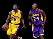 Enterbay LA Lakers Masterpiece Kobe Bryant 1/...