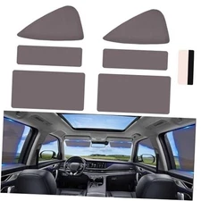  Static Cling Car Window Shades 6PCS - Sun Blocker for Car Windows Baby - 