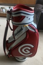 Cleveland Golf Tour Staff Cart Bag-6 Way Divider Strap & Rain Hood Included