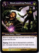 2007 Mind-numbing Poison 84/319 Uncommon World of Warcraft WOW TCG