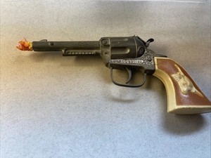 Vintage Gabriel Cap Gun About 9.5” Long (Read)