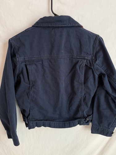 Polo Ralph Boys Navy Jacket Size Medium (12-14) Lightweight Full Zip Windbreaker - Picture 2 of 8