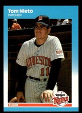 1987 Fleer Update #U-88 Tom Nieto Minnesota Twins