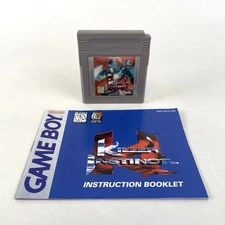 🔥Killer Instinct (Nintendo Game Boy, 1995) Game and Manual TESTED!🔥