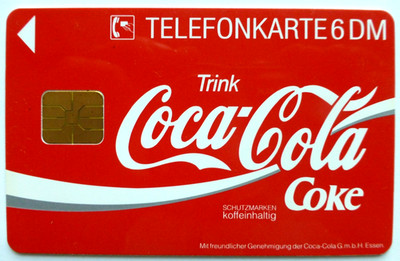 TK 495 Telefonkarte/Phonecard Trink Coca Cola