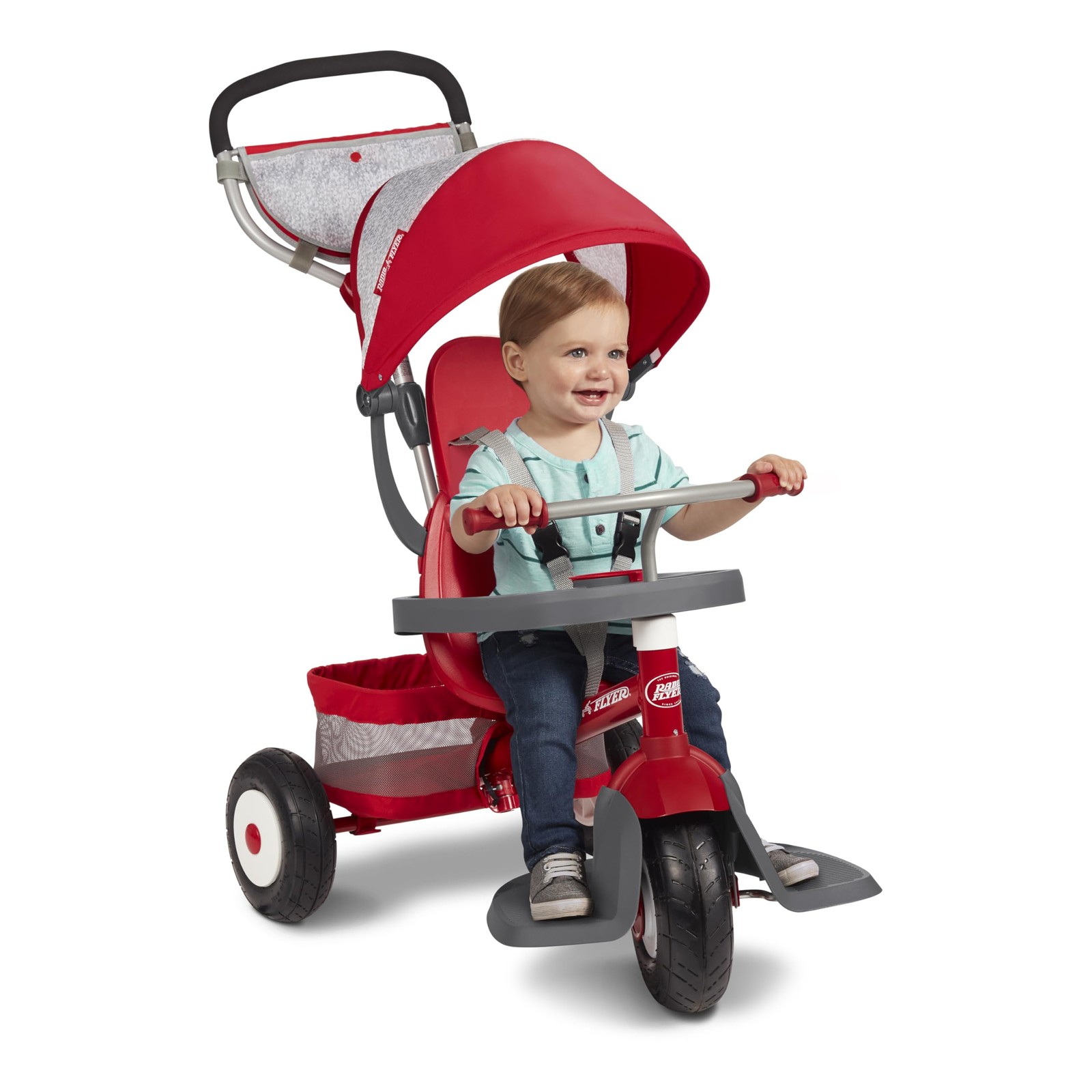 Radio Flyer Ultimate AllTerrain Stroll &rsquo;N Trike, Ages 15, 
