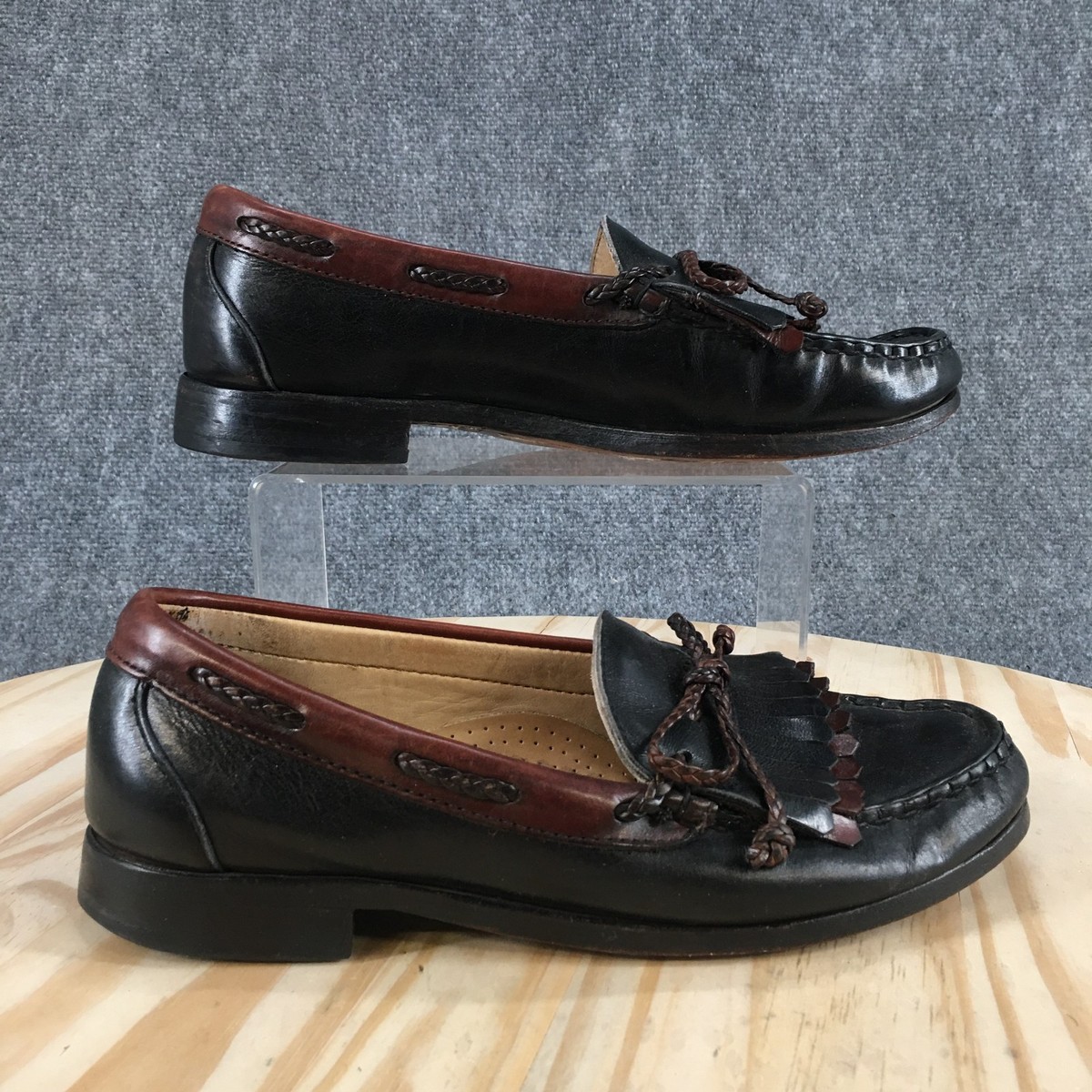 Allen Edmonds Shoes Mens 8.5 C Woodstock Kiltie Loafers  display picture 1