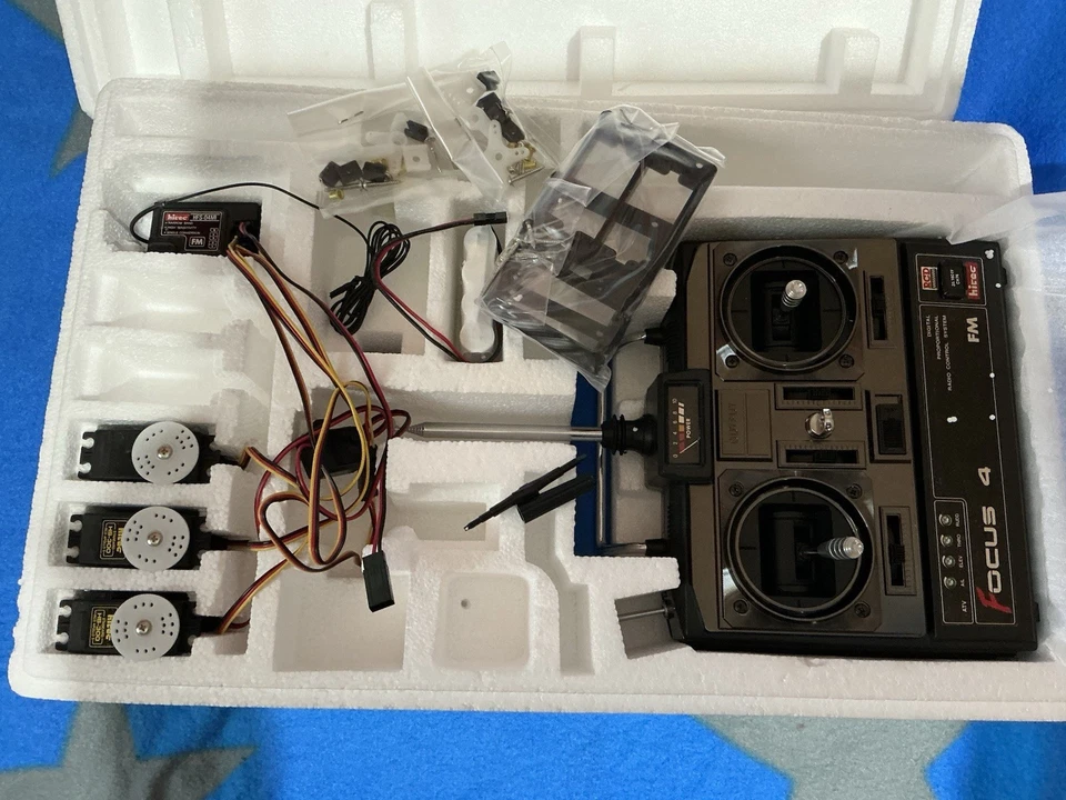 Hitec Digital Proportional Radio Control System. Vintage Never Used. - Image 2 of 4