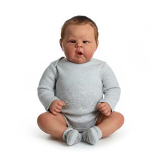 24 Inch Gounchin Reborn Toddler Boy Hand Painted Rooted Hair Art Doll