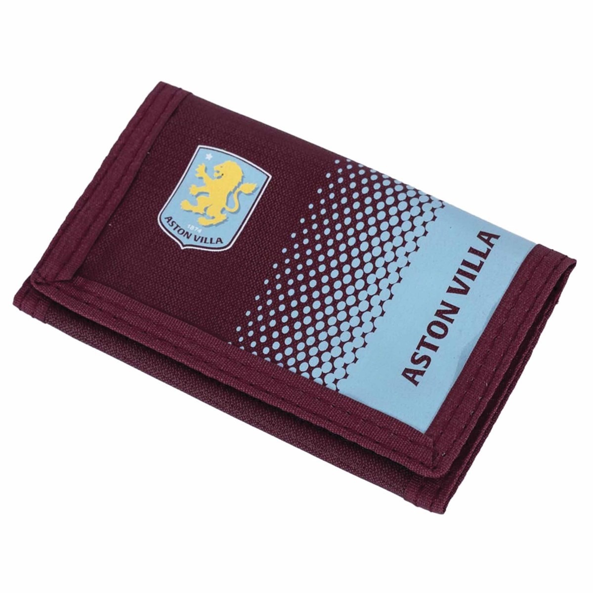 Aston Villa FC Fade Wallet, Purses & Wallets, Sports, Gift
