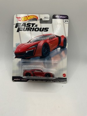 Hot Wheels 1:64 Fast & Furious W Motors Lykan HyperSport Fast Stars