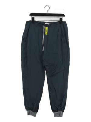 Busby & Fox Damen Sporthose M grün 100% Viskose Tapered Jogginghose