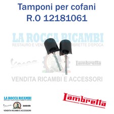 Tamponi per cofani / scocche Lambretta LD 125 / 150 R.O 12181061