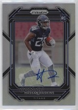 2022 Panini Prizm Rookies Silver Prizm Auto Hassan Haskins #326 Auto 8d9