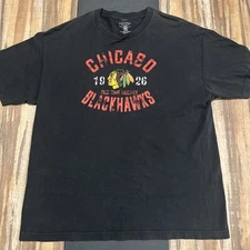 Old Time Hockey Chicago Blackhawks T-Shirt Men's Size XL NHL vintage