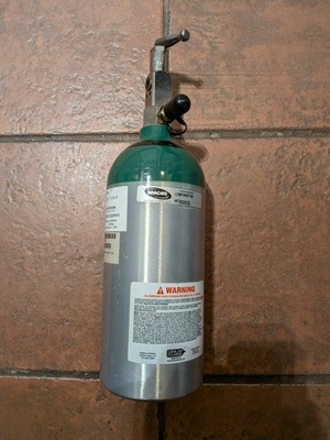 Invacare HomeFill Oxygen Cylinder HF2POST9 - EMPTY