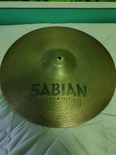 SABIAN Regular Hats 14 Inch Cymbal with Handwritten Marking, Drums, Used