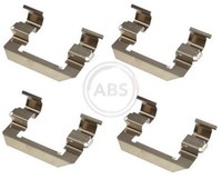 ZubehöRsatz Scheibenbremsbelag A.B.S. 1761Q FüR Chevrolet Opel Captiva Antara
